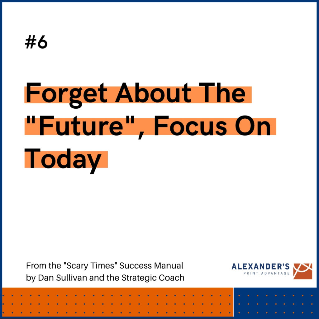 Graphic: Forget about the "Future," Focus on Today